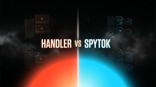 Handler vs SpyTok